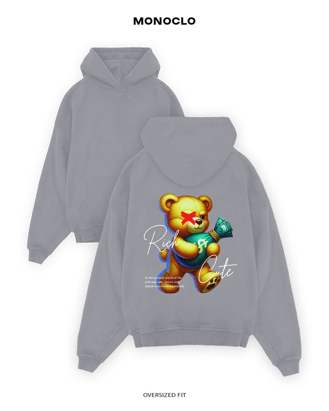 Худі Monoclo Rich Cute – Сірий