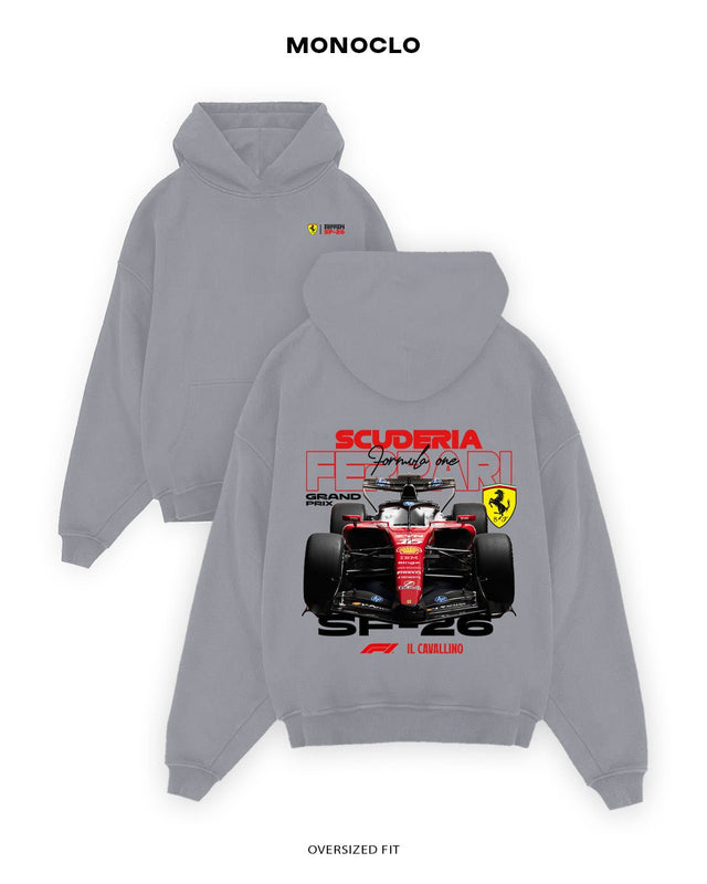 Худі Monoclo Scuderia Ferrari SF-26 Red Horse