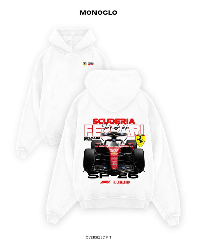 Худі Monoclo Scuderia Ferrari SF-26 Red Horse