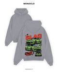 Худі Monoclo Subaru Impreza WRX GC8 Green – Сірий