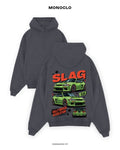 Худі Monoclo Subaru Impreza WRX GC8 Green – Графітовий