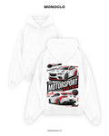 Худі Monoclo Subaru WRX STI Motorsport Edition – Білий