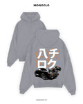 Худі Monoclo Toyota AE86 – Сірий