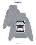 Худі Monoclo Toyota Supra A80 x Nissan Skyline R34 – Сірий