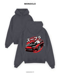 Худі Monoclo Toyota Supra Red – Графітовий