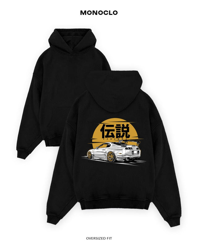 Худі Monoclo Toyota Supra Yellow Sunset