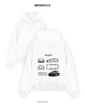 Худі Monoclo Volkswagen Golf GTI Das Auto – Білий