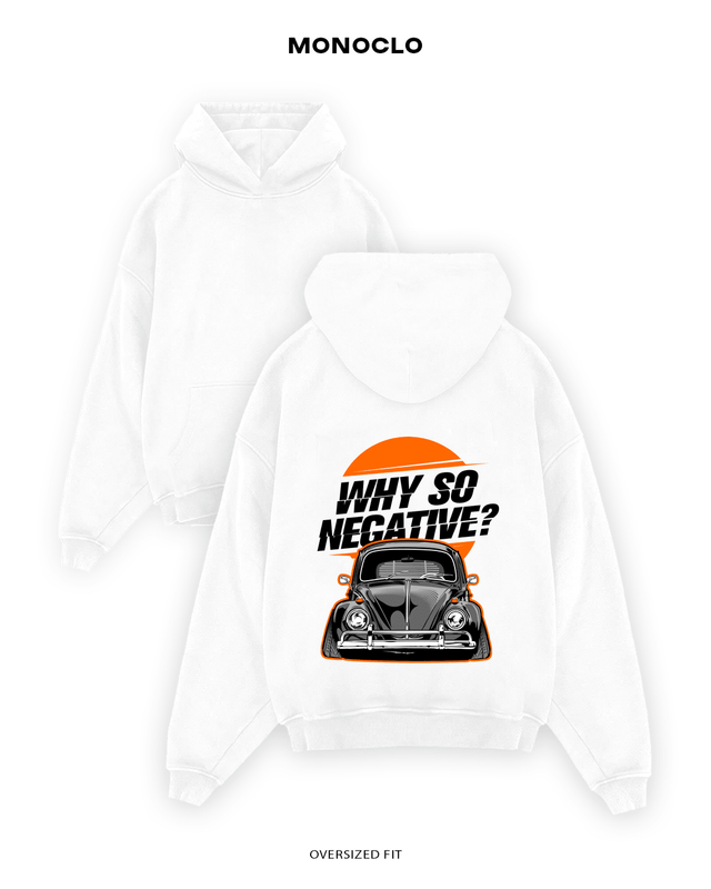 Худі Monoclo Volkswagen Why So Negative – Білий
