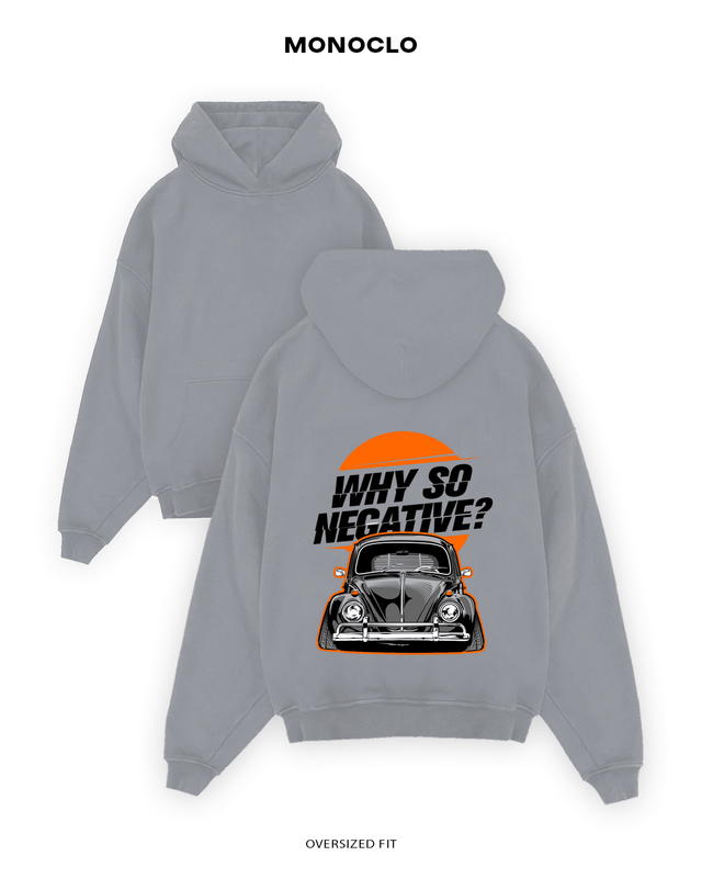 Худі Monoclo Volkswagen Why So Negative – Світло-сірий