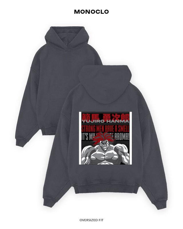 Худі Monoclo Yujiro Hanma Strong Aura